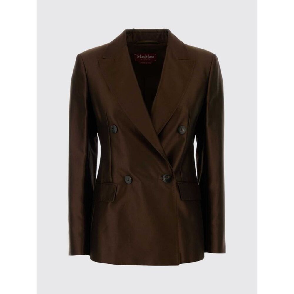 Max Mara Studio Jacket Woman Brown